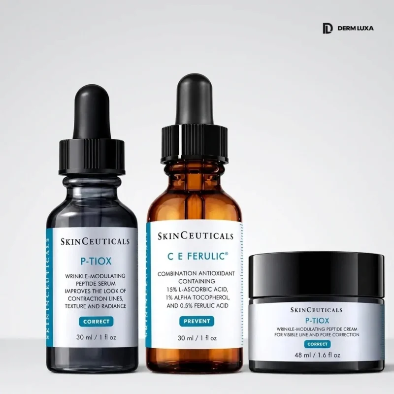 SkinCeuticals Complete Routine: C E Ferulic + P-TIOX Serum + P-TIOX Cream